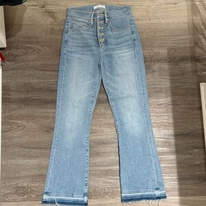 LOFT Light Blue Flare Jeans